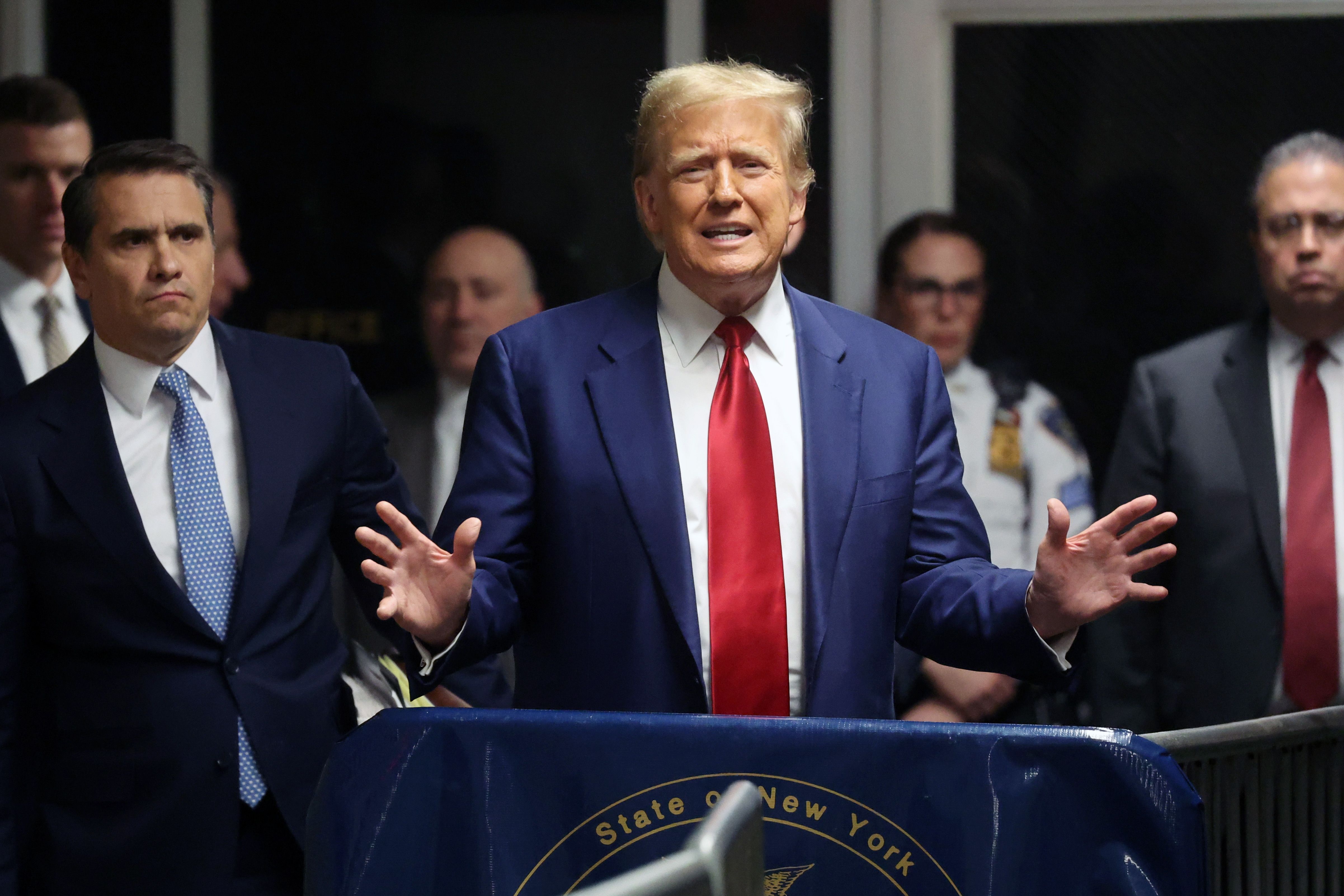 Trump muss nun «nur» 175 Millionen Dollar Kaution hinterlegen – und er erhält mehr Zeit, das Geld aufzutreiben