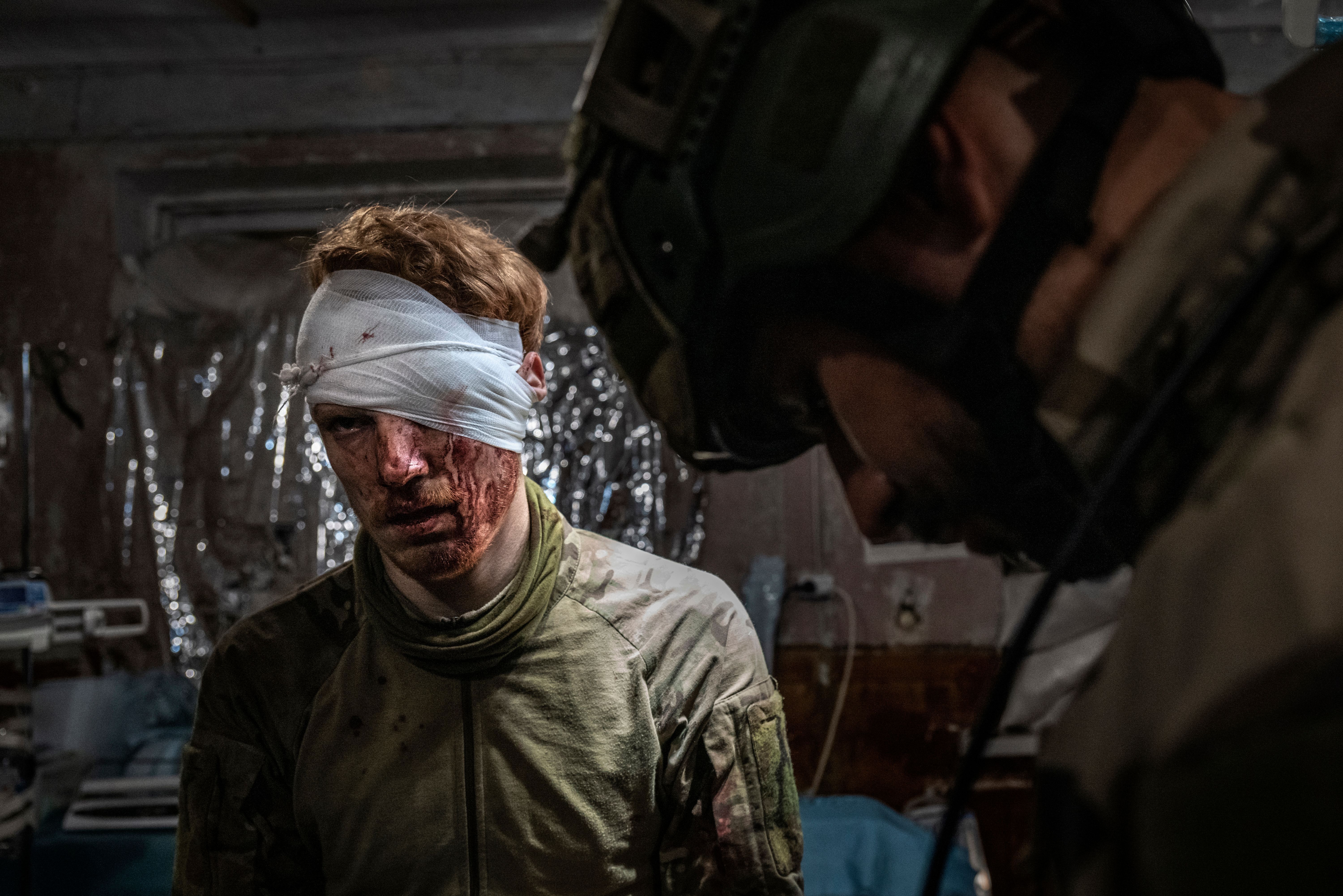 Der Tod im Feldspital zwischen Charkiw und Donbass
