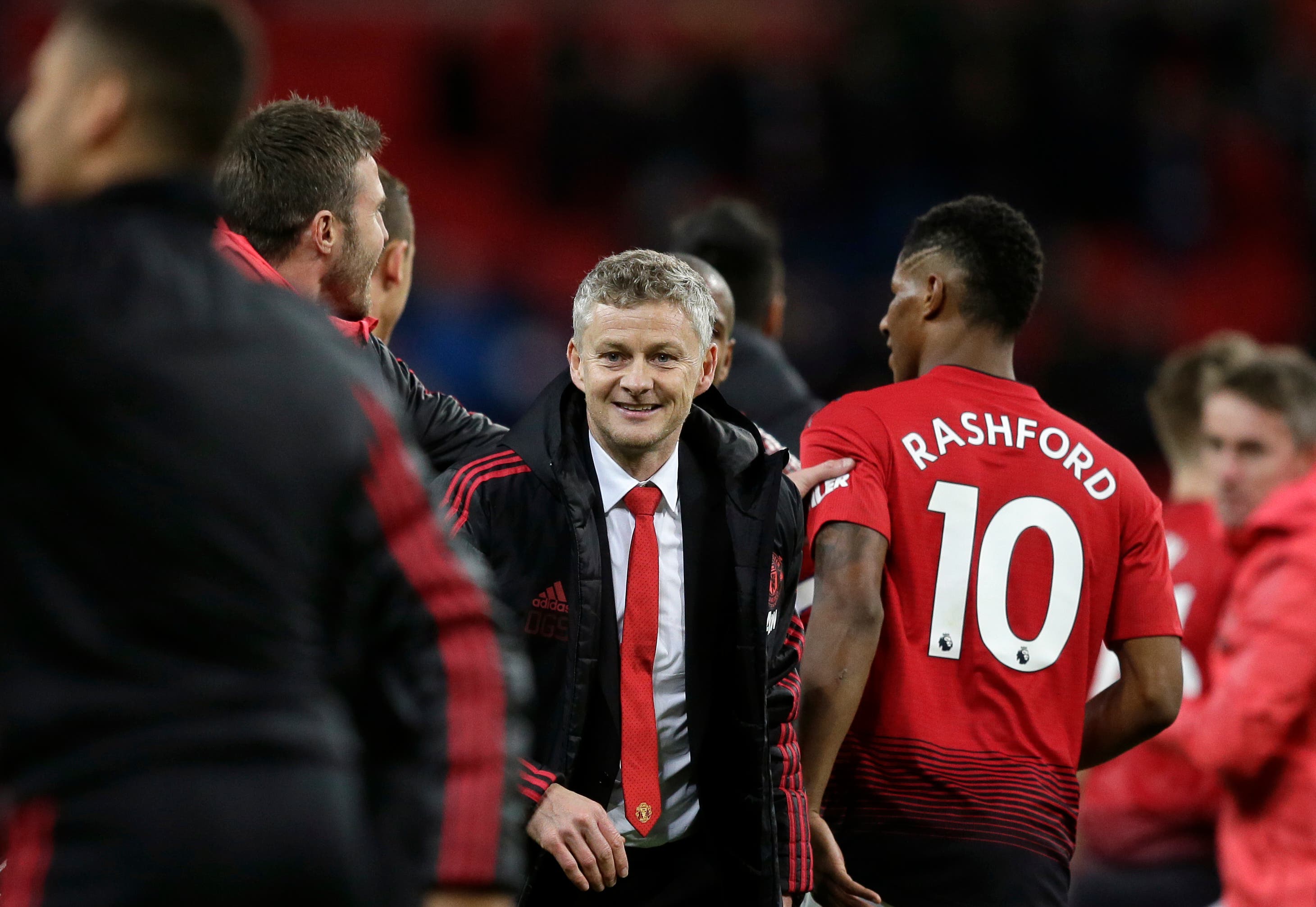 pic Ole Gunnar Solskjær Schauspieler manchester united siegt dank gluck rashford und de gea