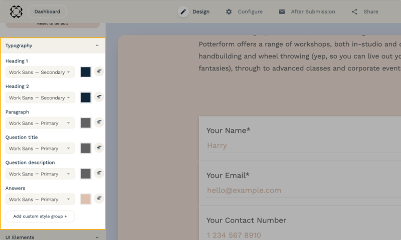 Theme Style Overview Logiforms Help Center - Colorful Illustration Collection - HD Quality