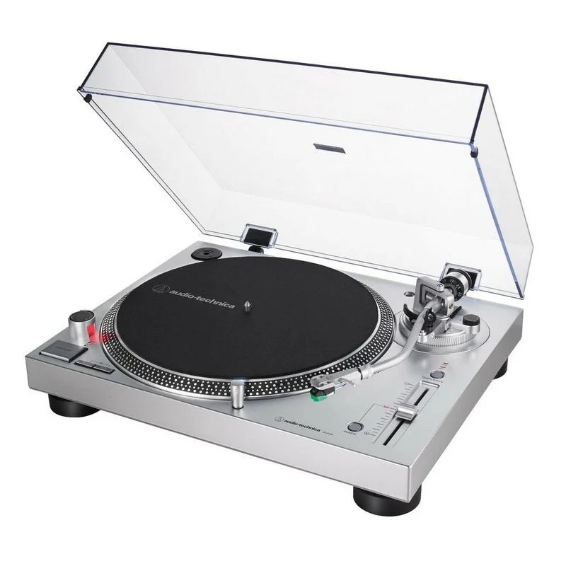Audio-technica lp120x gira-discos usb prateado