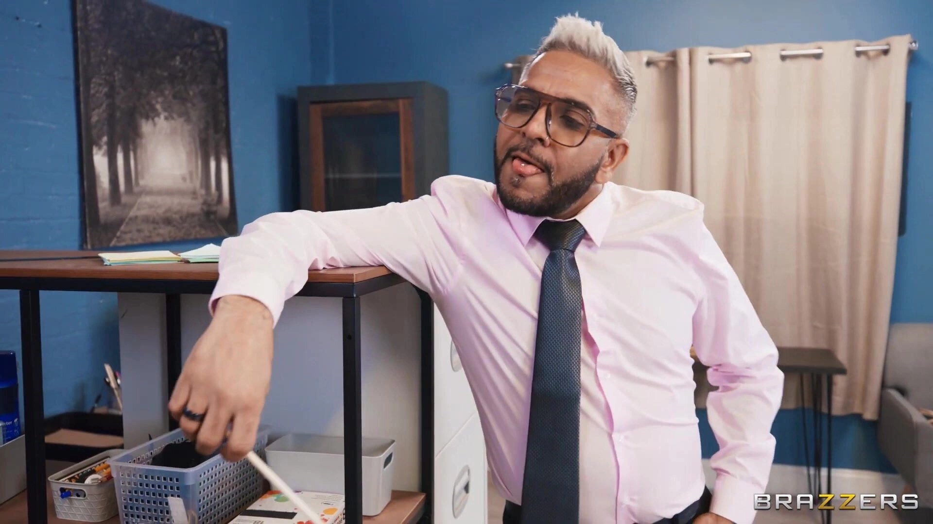 Sneaky Footjob For the Voyeur Janitor in HD - Coco Rains | PornMedium.com