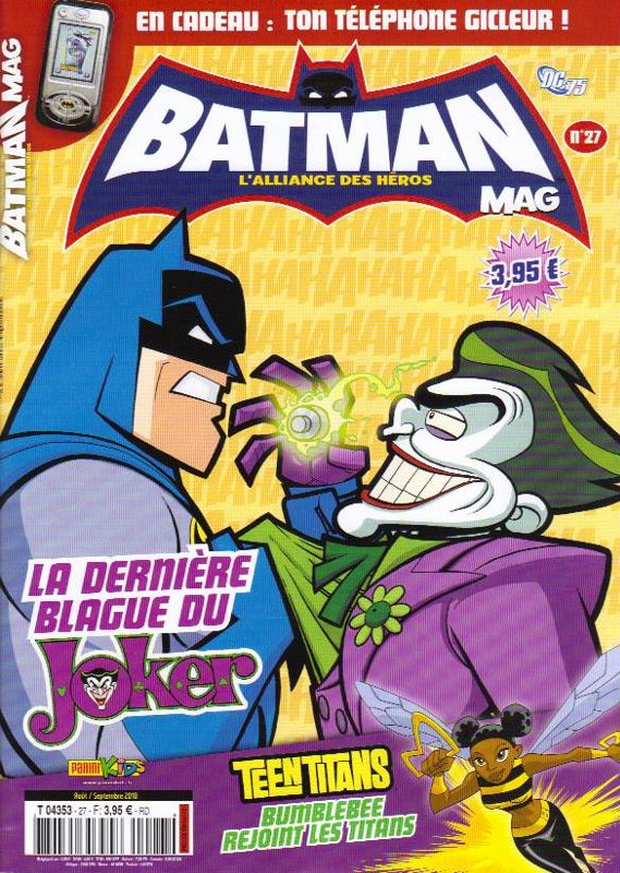 Télécharger gratuitement Images Batman Mag 27 La Derniere Blague Du Joker Kiosque Panini Comics dernière par