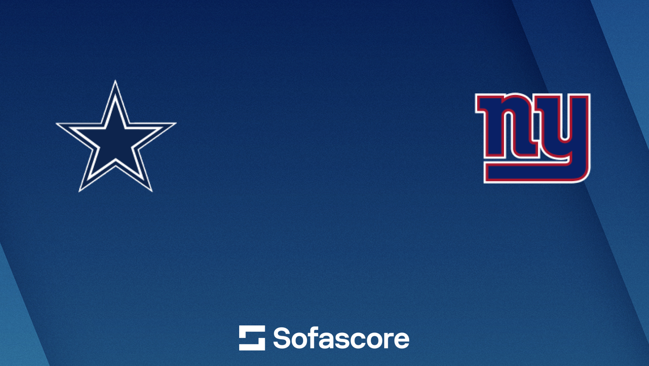 Cowboys Vs Giants Live Score H2H Sofascore 16x9