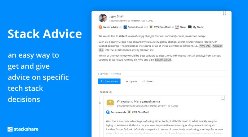 Introducing Stack Advice Stackshare - Minimal Design Collection - Retina Quality