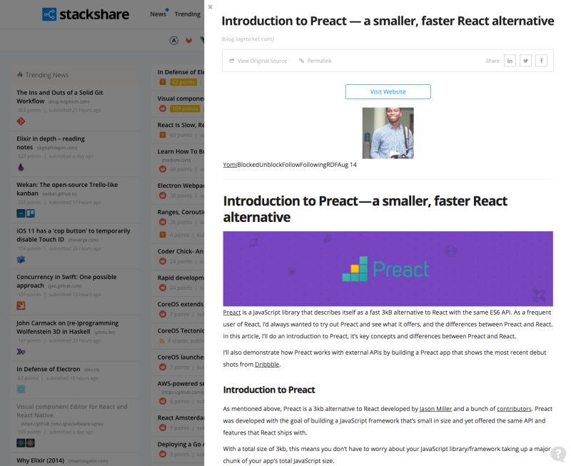 Product Update Stack News Improvements Article Reader Stackshare - Premium Space Art Gallery - 8K