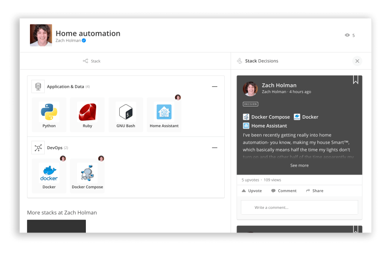 Introducing The New Stack Profile Stackshare - Classic Geometric Texture - Full HD