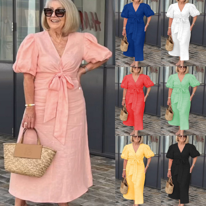 Dresses for mature older women over 40, 50, 60, 70