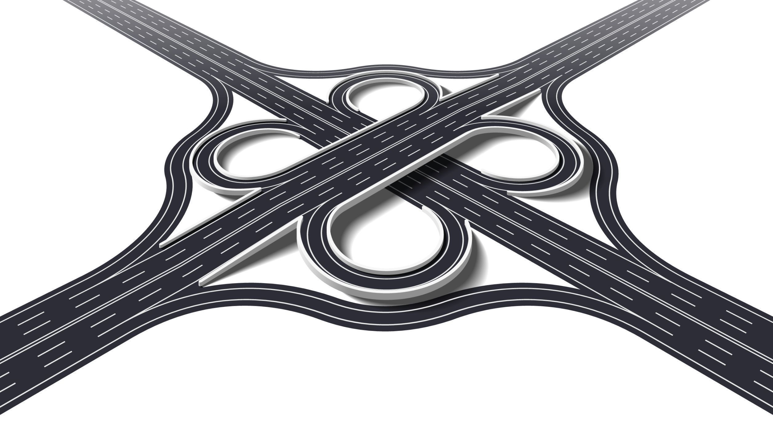 Cloverleaf intersection