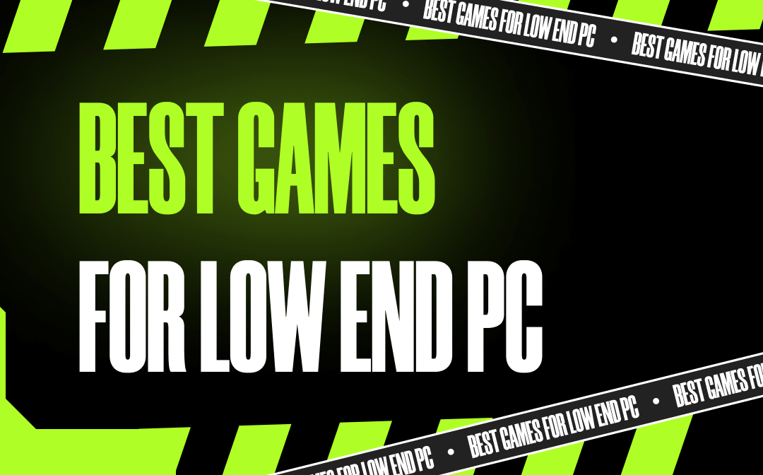 6 best games for low-end pc: free games with low spec requirements