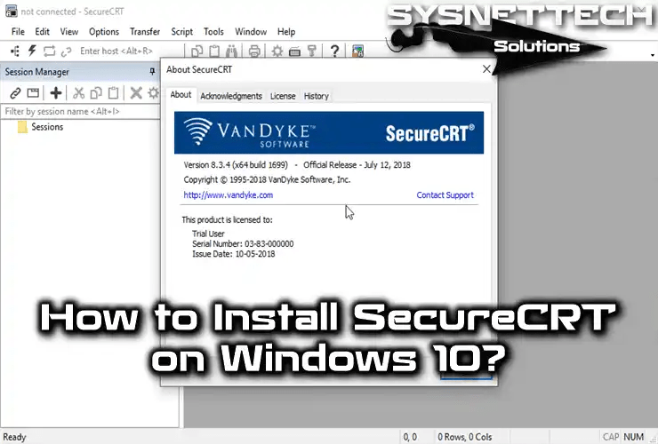 Install Securecrt Securefx For Windows University It - Download Modern Vintage Illustration | Desktop