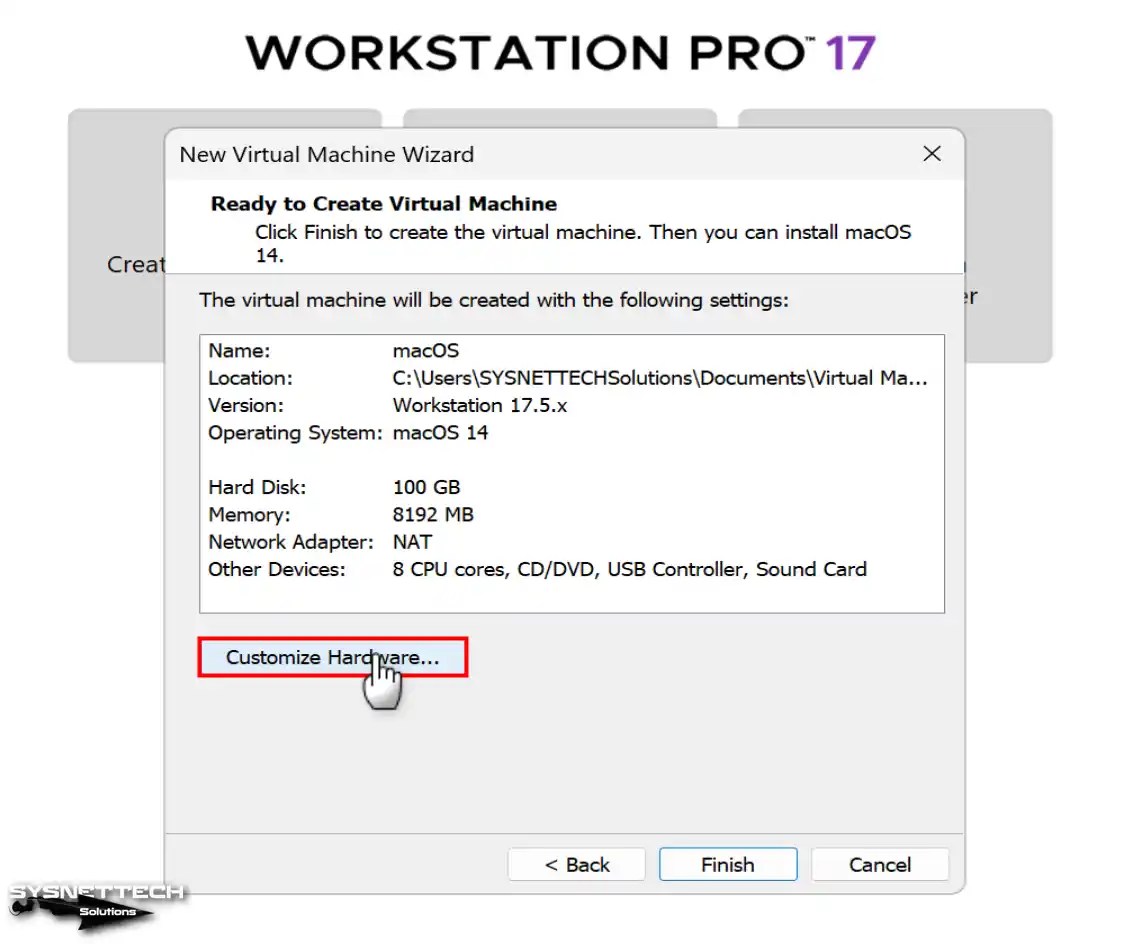How to Install macOS Sonoma 14 on VMware | Detailed Guide (18) How to Install macOS Sonoma 14 on VMware | Detailed Guide (18)
