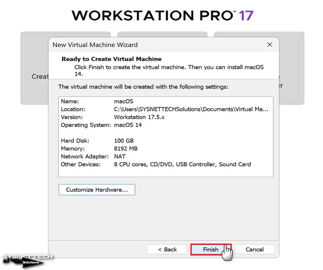 How to Install macOS Sonoma 14 on VMware | Detailed Guide (22) How to Install macOS Sonoma 14 on VMware | Detailed Guide (22)