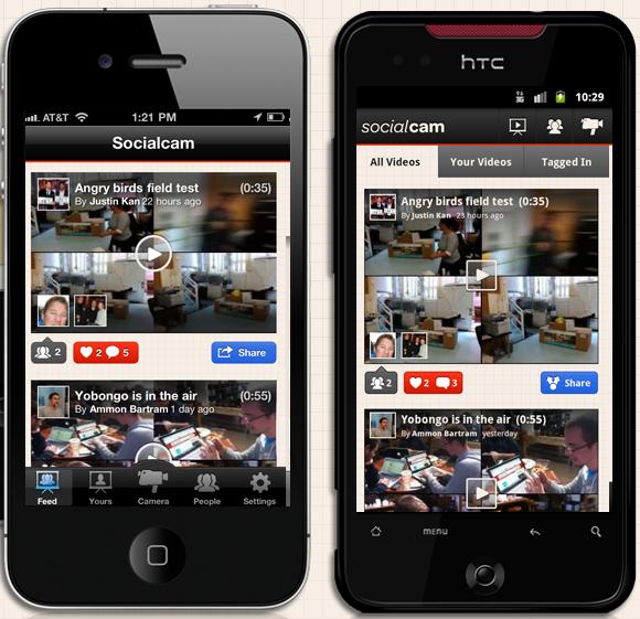 Socialcam For Android Now Available In The Android Market