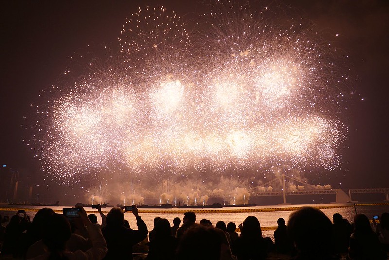 【釜山】2030 World EXPO世界博覽會申辦祈願煙火 (廣安里海灘)