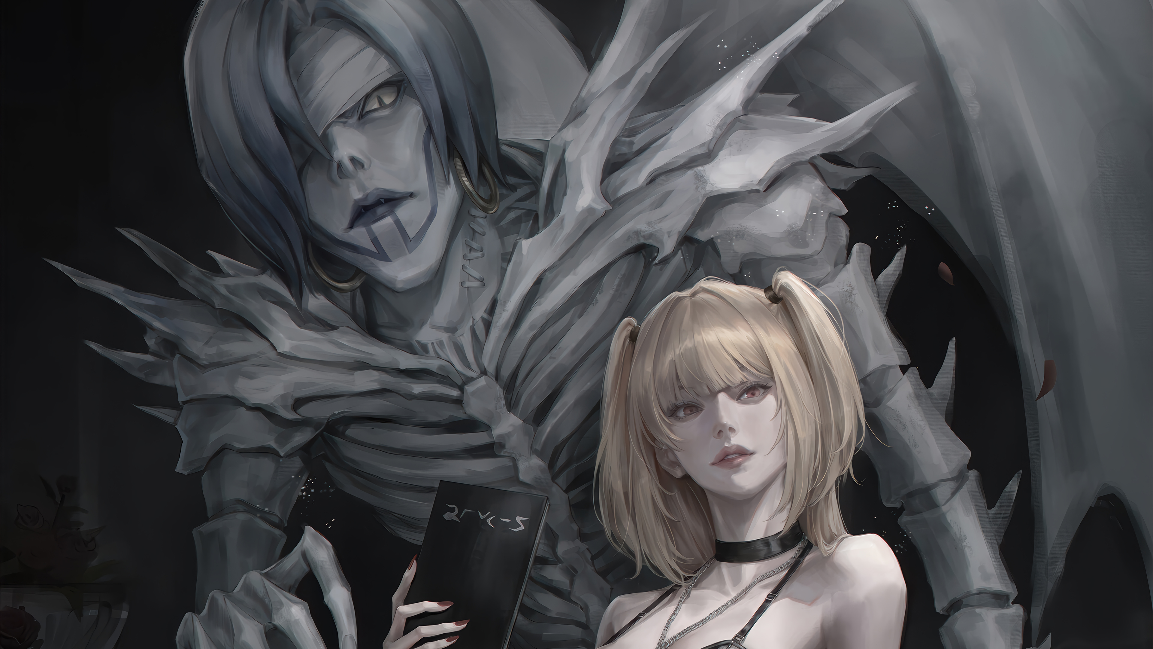 Misa, rem, death note, 4k, wallpaper, #3375k wallpaper 4k pc