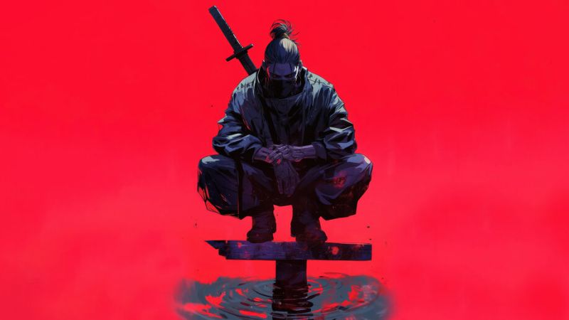 Ninja Fantasy Art - Premium Nature Pattern Gallery - Retina