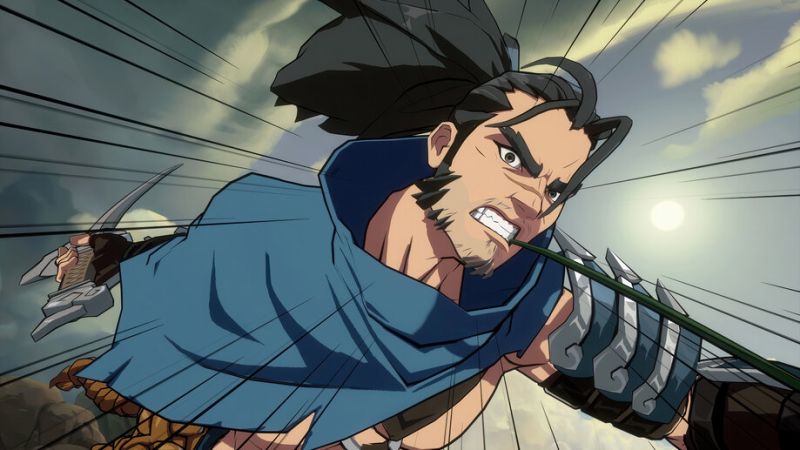 Yasuo 2xko Dashfight - Perfect Colorful Texture - 4K