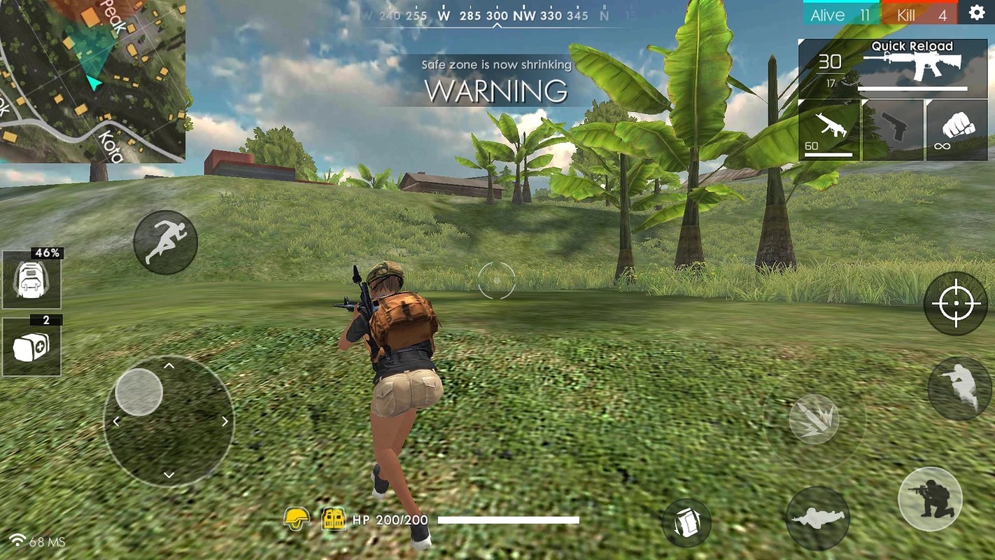 Cada juego de 10 minutos te pondrá en una isla remota con otros 49 jugadores buscando sobrevivir. Free Fire Battlegrounds 1 64 1 Para Android Descargar