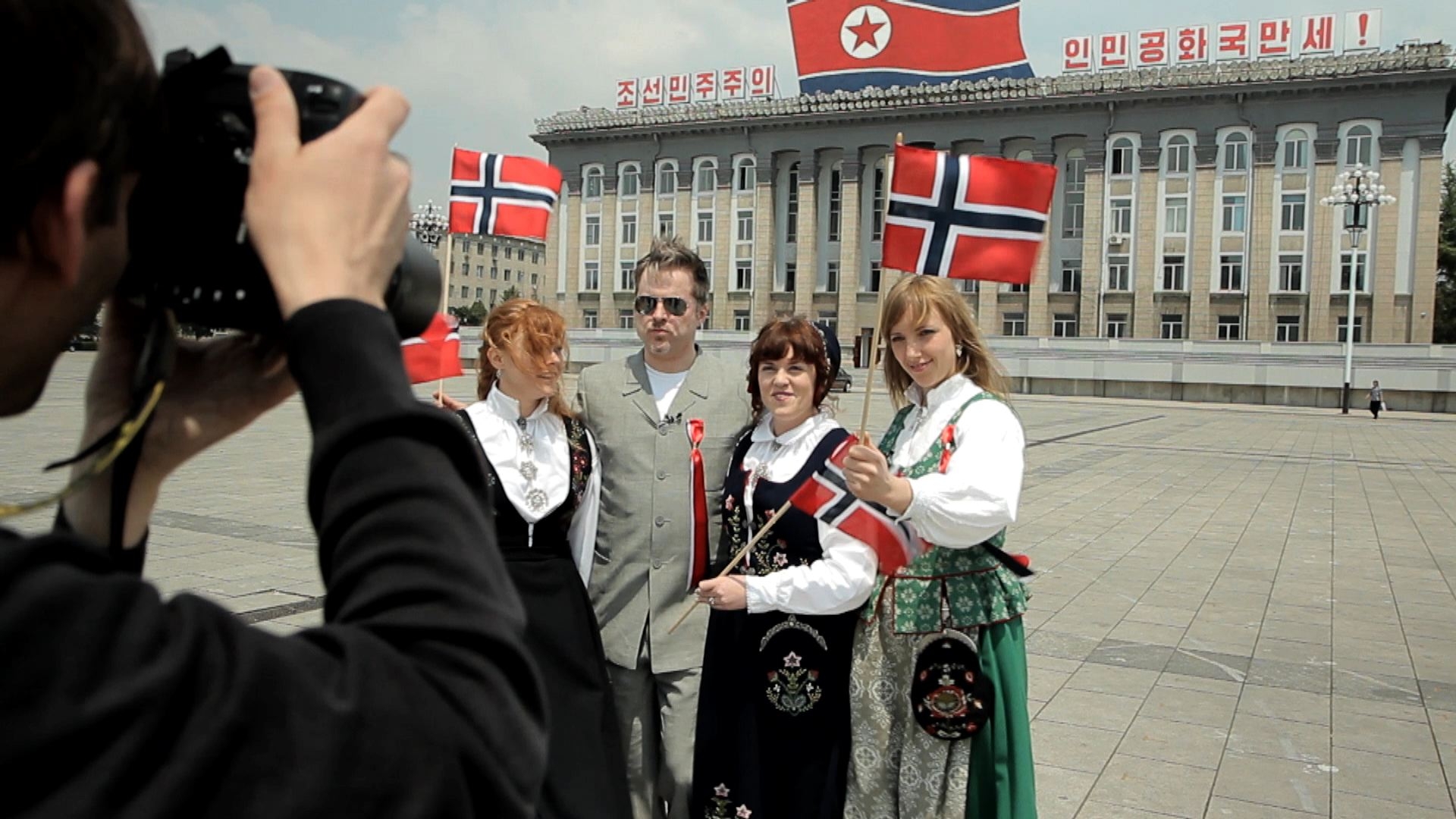 Lagde 17. mai-festspill i Nord-Korea
