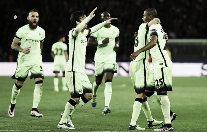 Paris Saint-Germain 2-2 Manchester City: de Bruyne and Fernandinho strike in four-goal thriller