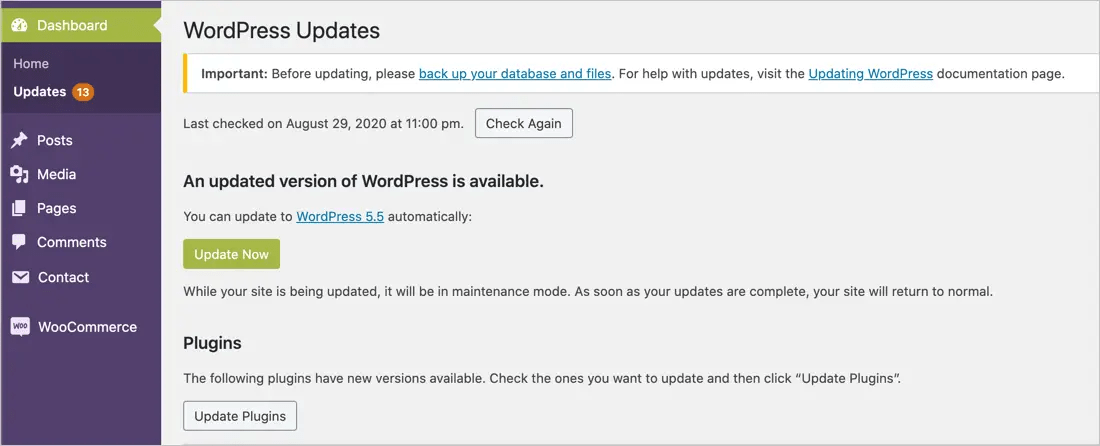 This required setting up a development . How To Fix Update Failed Errors In Wordpress Webnots