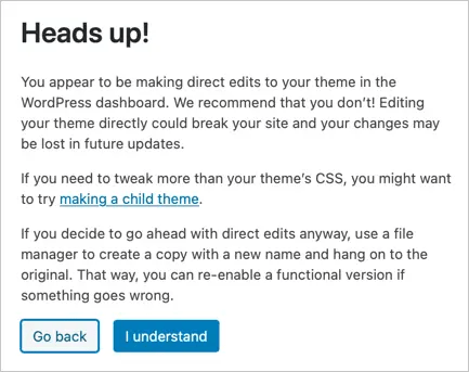 I'm trying to add google analytics without a plugin to my company blog, but all online tutorials . How To Edit Themes In Wordpress Webnots