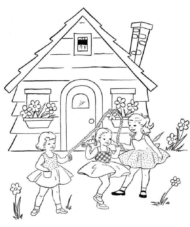 Selain itu mewarnai rumah juga dapat … Koleksi Gambar Mewarna Prasekolah Yang Paling Indah