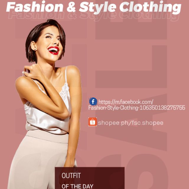 Fashion & style clothing, online shop