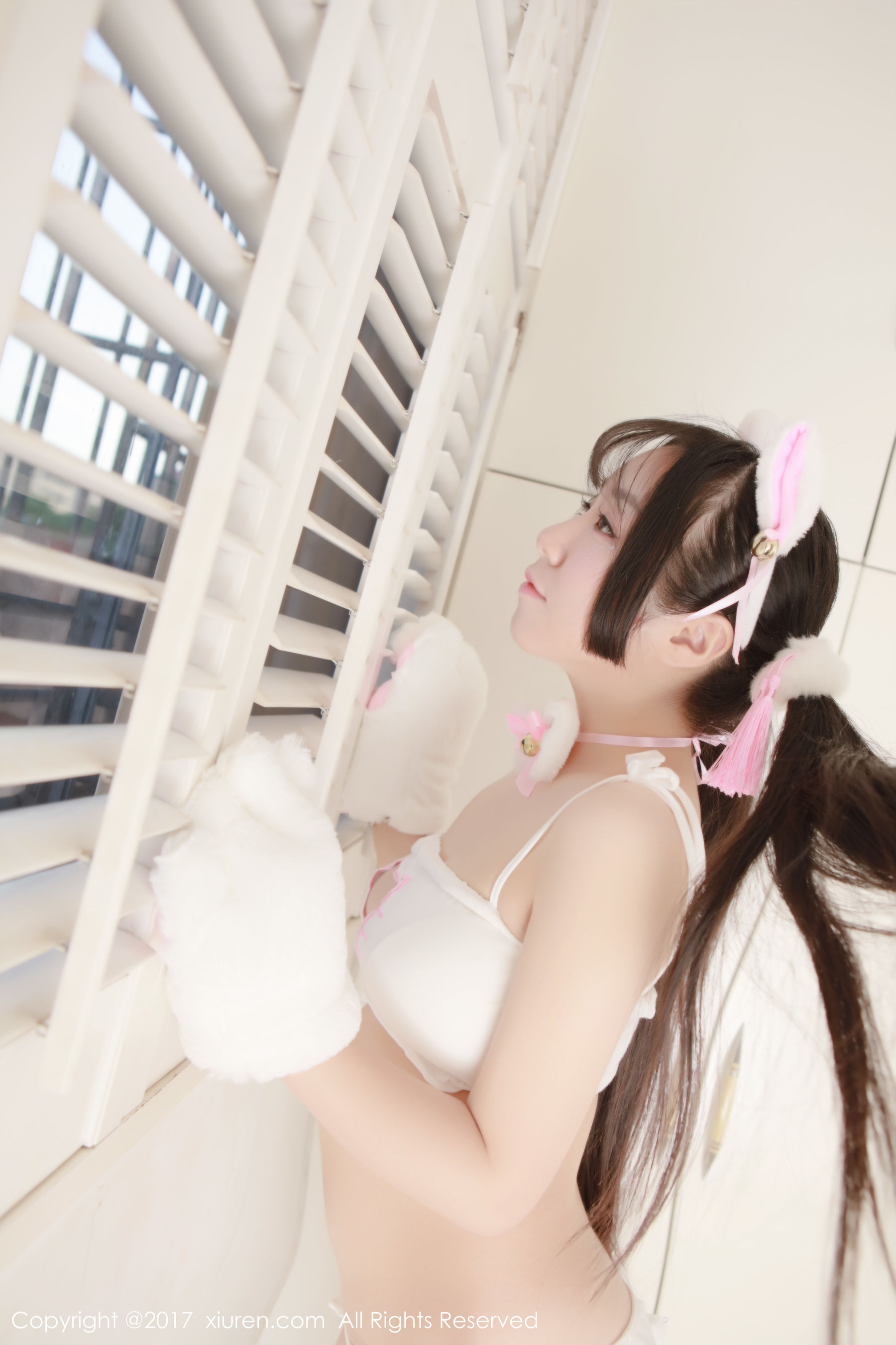 Vi vegetables Pure and Cute Girl with Cat Ears and Tails Xiuren Xiuren No.753