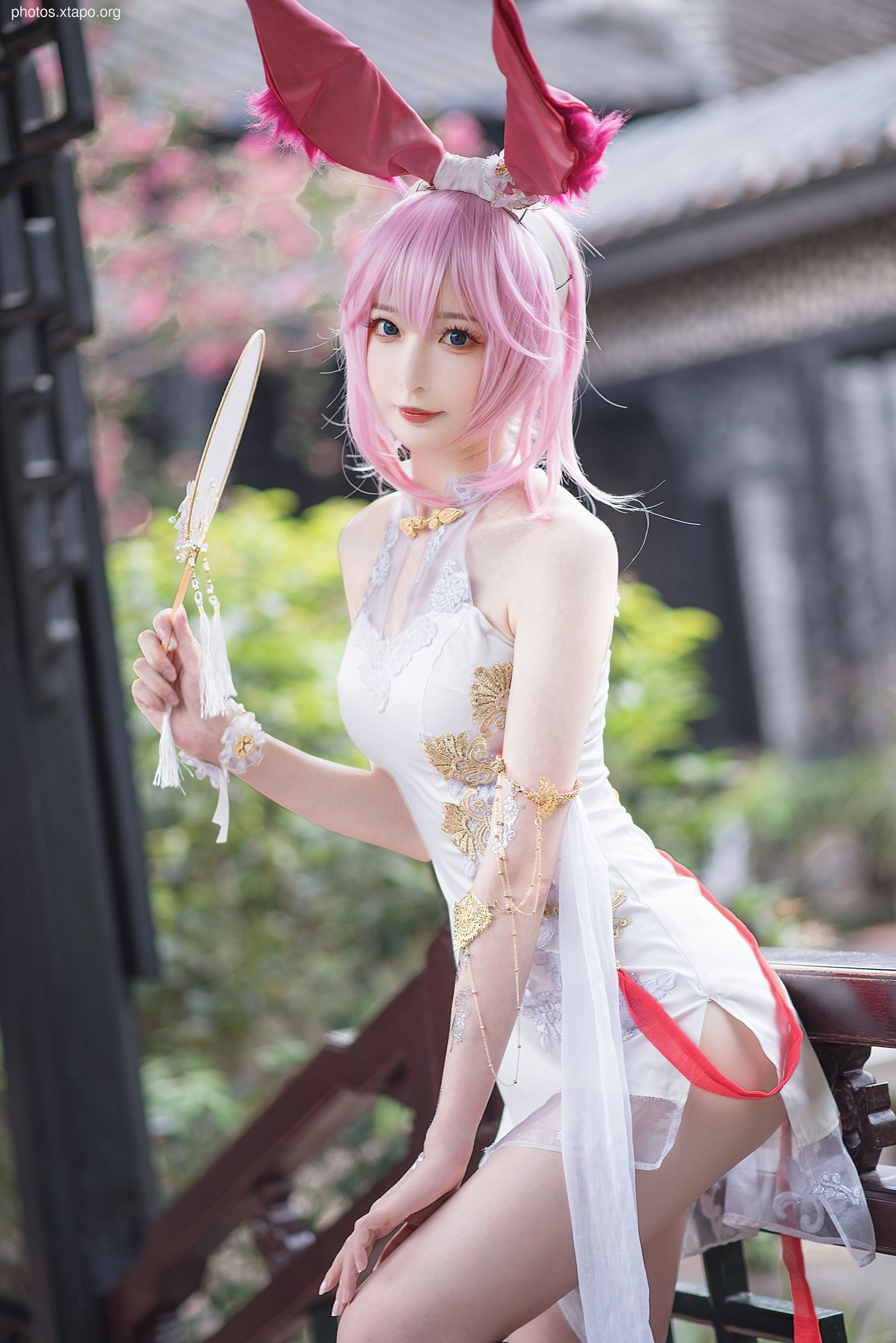 Nangong -Bazhong Sakura cheongsam (24P -312MB)