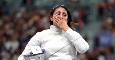 الحساب الرسمى لأولمبياد باريس 2024 يحتفى بالبطلة المصرية ندى حافظ