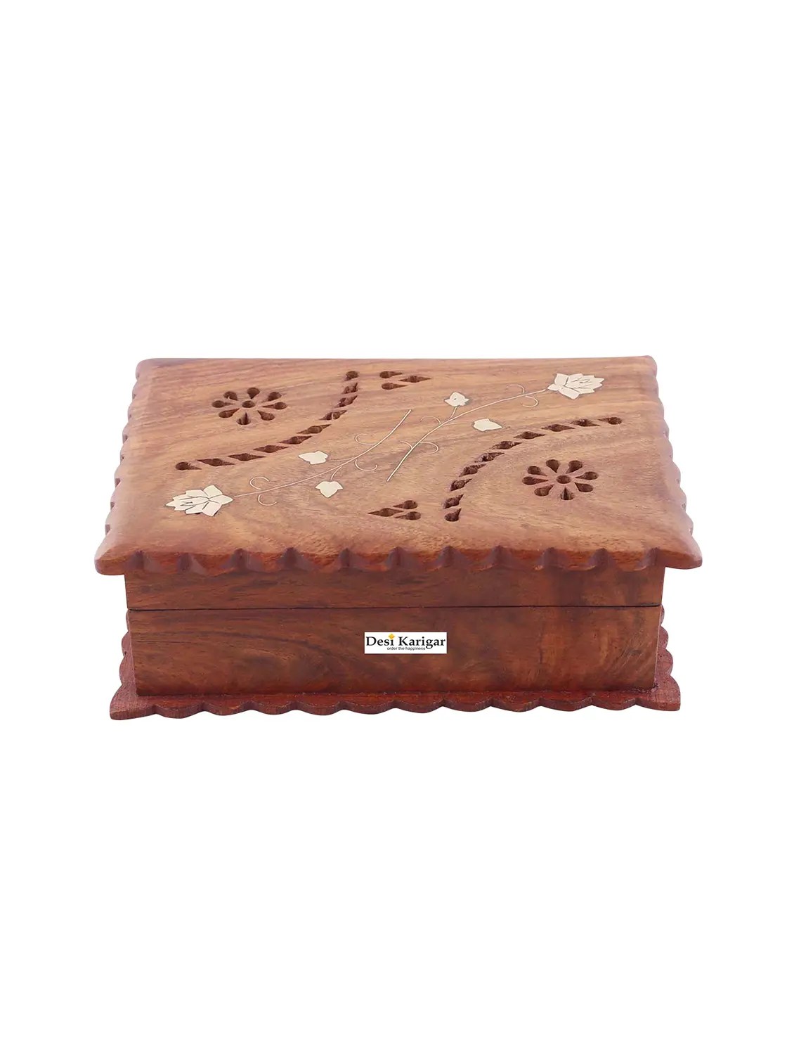 Buy Online Wooden Antique Jewellery Box With Brass Carving Design From Decor For Unisex By Desi Karigar For 608 At 71 Off 2020 Limeroad Com