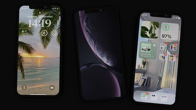 Iphone xr 3d model 3d model