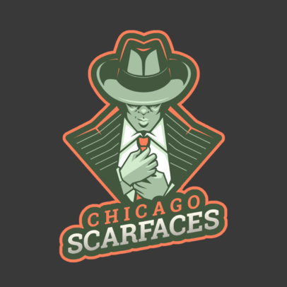 Placeit Free Fire Inspired Gaming Logo Maker With An Armed Character Clipart