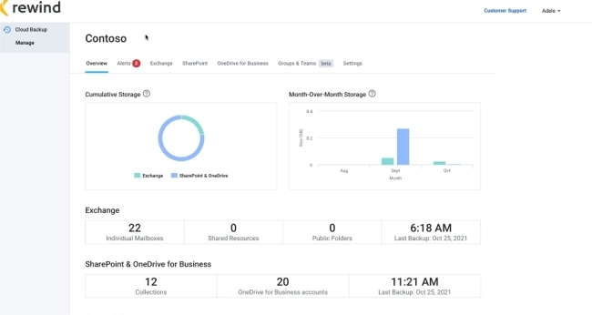 Backups For Microsoft 365 Rewind - Download Gorgeous City Art | Desktop
