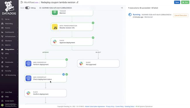Workflow Automation Datadog - Minimal Background Collection - 4K Quality