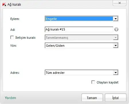 15524893 Program veya Oyunun İnternete Erişimini Engellemek - Resimli Anlatım