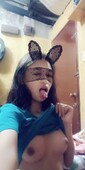 Koleksi miss ABG suka emut dildo merah