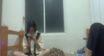 【雲盤不慎泄密】廈門短發氣質美女大學生林曉茹與同居男友自拍性愛視頻流出 外表清純原來內心淫蕩無比 原版高清 - 截图2