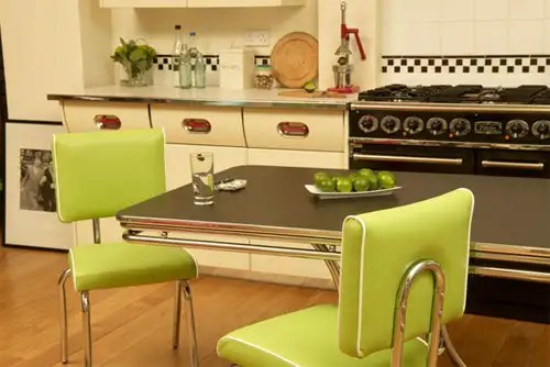 Cola-Red, retro dining furniture