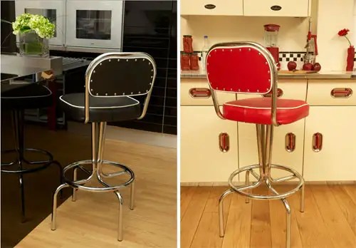 Cola-Red, retro dining furniture