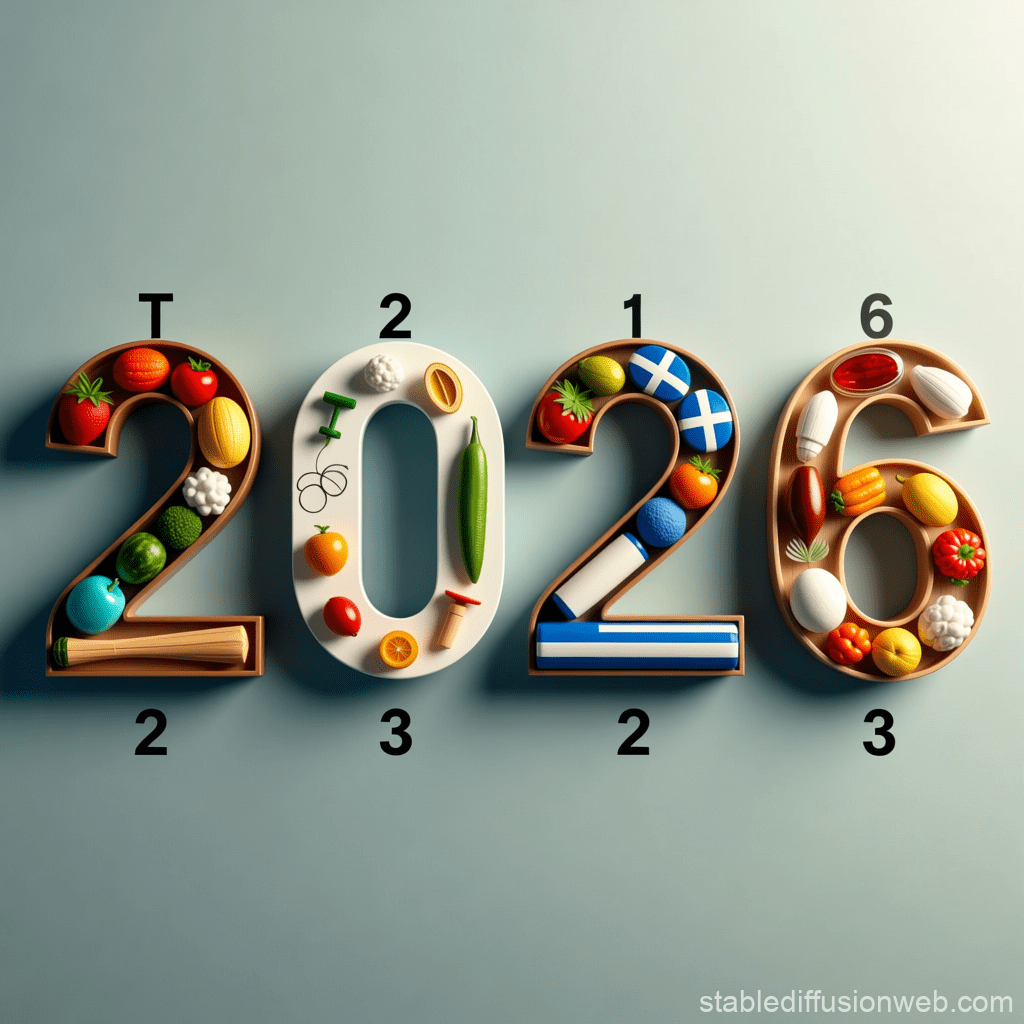 Numbers 2026 Made From Items Stable Diffusion Online 469b23dc 2f16 4fb0 A569