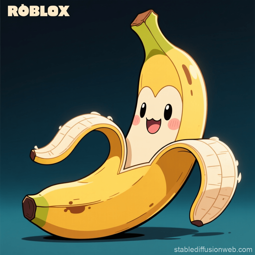 Banana With Roblox Mewing Face Stable Diffusion Online A8c9fb2c Aa77 4d69 9a32
