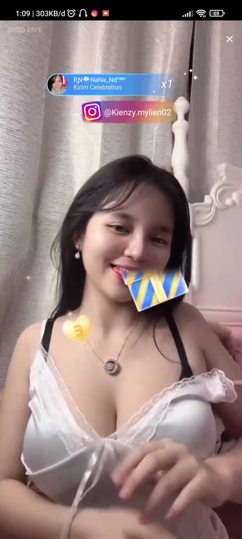 Kienzy tiktok live bigo