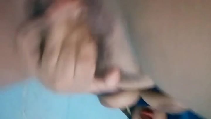 CAM – Jilbab Biru Bohay Pijit Meki nya sendiri