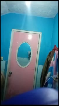 Intip Jilbab Anak Kos Mandi