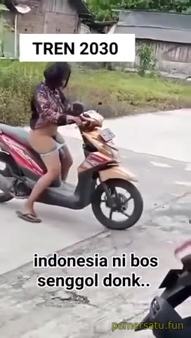 Tren 2030 Abg Ga Pakai Cd Motoran Video Pemersatu Bangsa