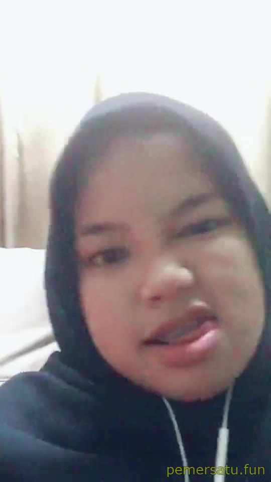 P100 Nurul Syafina Jilbab Pap Tetek 100