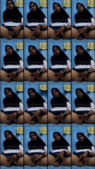 Jilbab Pulang Sekolah Bukannya Ganti Baju Malah Sange